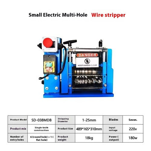 ya 26 8.1 Small Household Automatic Horizontal Fast Plumber Wire Stripping Machinec