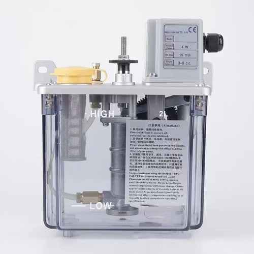 ya 26 7.28.2 110V/220V Electric Intermittent Lubricator 2L Lubricating Oil Pump 4Wi