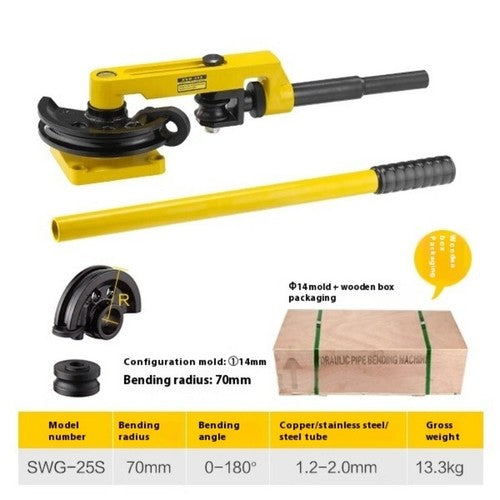 ya 26 8.1 Manual Pipe Bender Multifunctio l Bending Machine U-shaped Galvanized Pipee