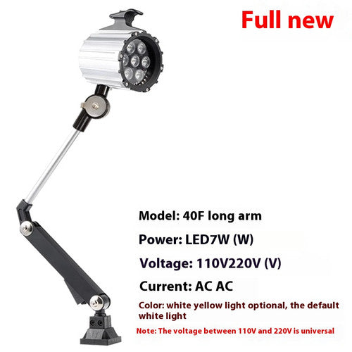 ya-26-7.28-7W/12W-Milling-Lathe-Machine-LED-Light-Swing-Arm-Lighting-Lamp-280mm-CNCe