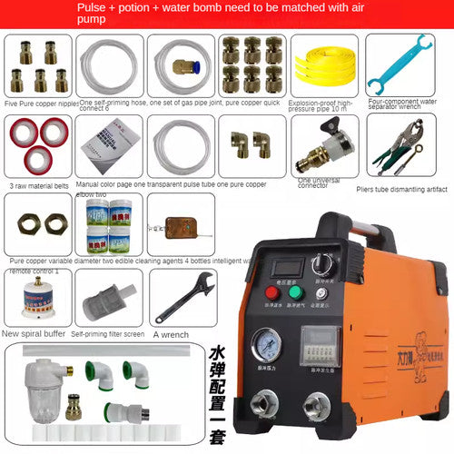 ya 26 7.28.2 Automatic Underfloor Heating Cleaning Machine Pulse Wash Duct Cleaningb