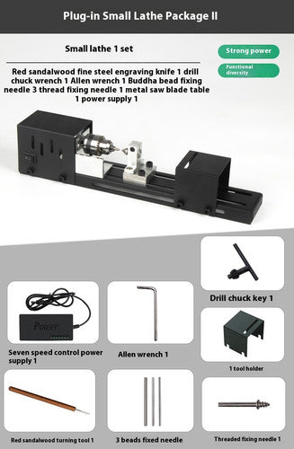 ya 26 7.28.3  ature Beads Small Lathe Bead Machine DIY Woodworking Lathek