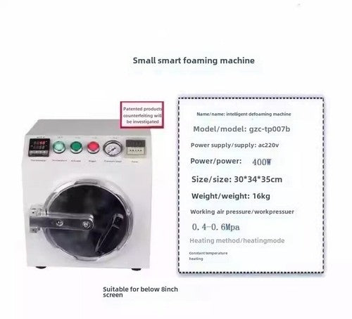 ya 26 7.28.3 LCD Automatic Defoaming Machine OCA Defoaming Machine 8-15 Inch Repair Equipmentc