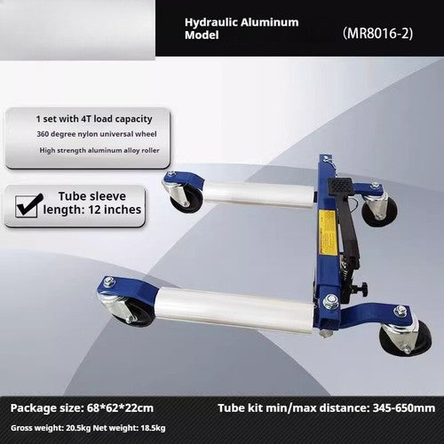 ya 26 8.1 Imported Shifting Hydraulic Tools Universal Wheel Foot Barricade Mobile Card