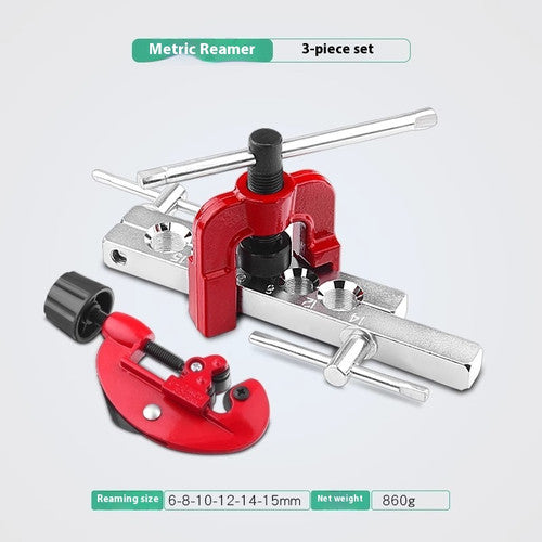 ya 26 8.1 3pcs Set Copper Tube Expander Inch Hole Pipe Cutter Deburring Knife Tubing Tooln