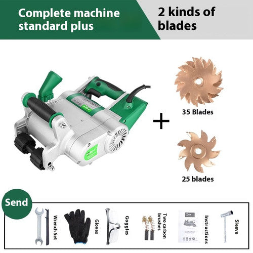ya 26 8.1 220V Electric Wall Chaser Concrete Tile Cutter Notcher Groove Cutting Machinej