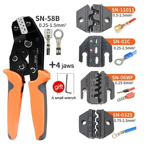 ya 26 7.28.2 Multi-function Crimping Pliers Interchangeable Mould Cold Press Pliersg