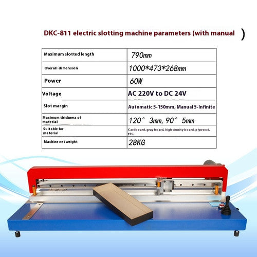 ya 26 8.1 Electric Grooving Proofing MachineManual Desktop V Grooving Proofing Machineb