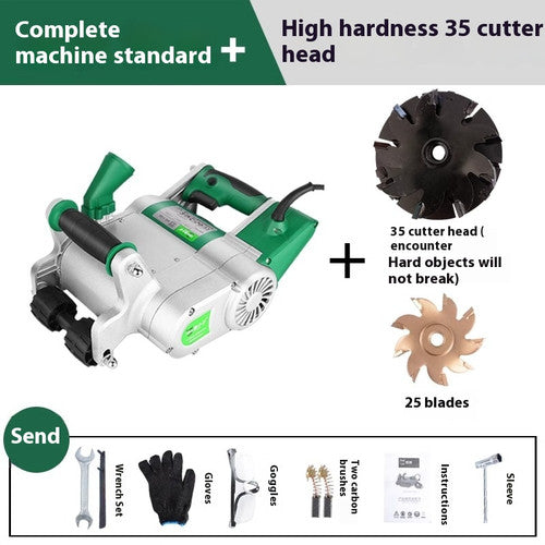 ya 26 8.1 220V Electric Wall Chaser Concrete Tile Cutter Notcher Groove Cutting Machinei