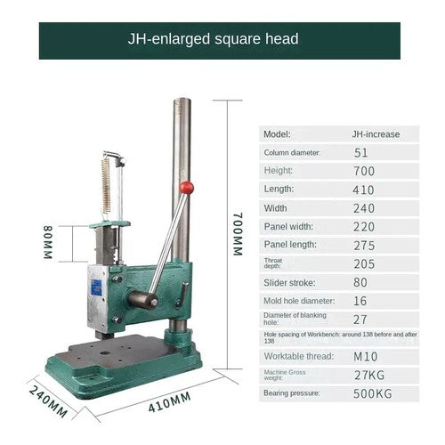 ya-26-7.28-Manual-Press-JH-enlarged-Models-of-Punching-Die-Press-Small-Manual-Punch-Pressesb