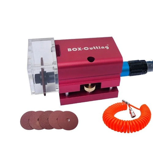 ya 26 7.28.3 Pneumatic Cutting Machine Nick Grinder Groove Grinding Machine for Cartonc