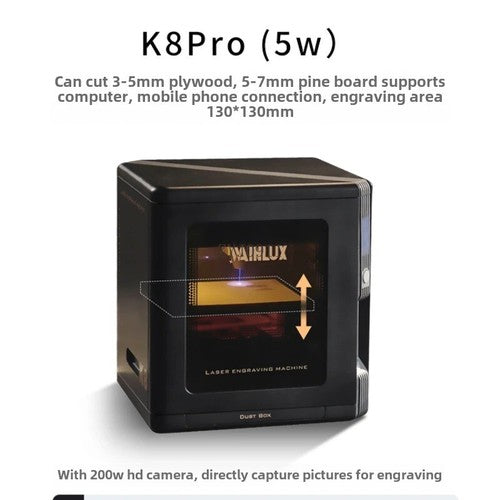 ya 26 7.28.3 Small Laser Engraving Machine Cutting Machine Portable Desktop Marking Machiney