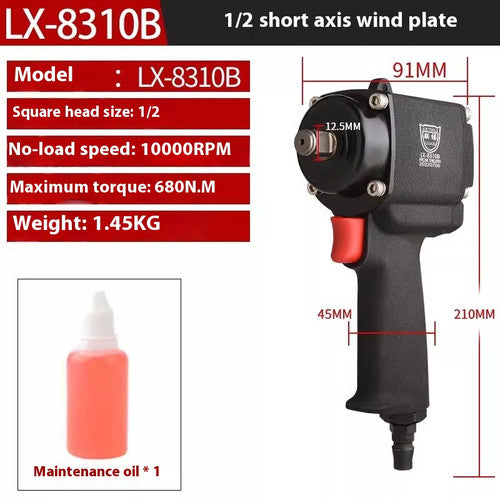 ya 26 8.1 Stubby 1/2 Dr. Air Impact Wrench 400 ft. lbs Pneumatic Ultra Impact Wrenchc