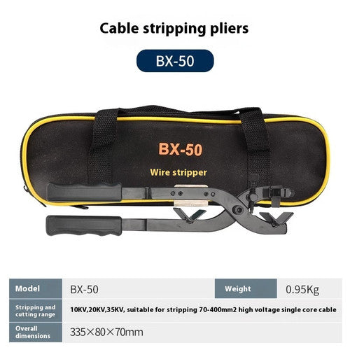 ya 26 7.28.2 Cable Stripping Pliers High Voltage Wire Stripper Outer Diameter 50-105mml