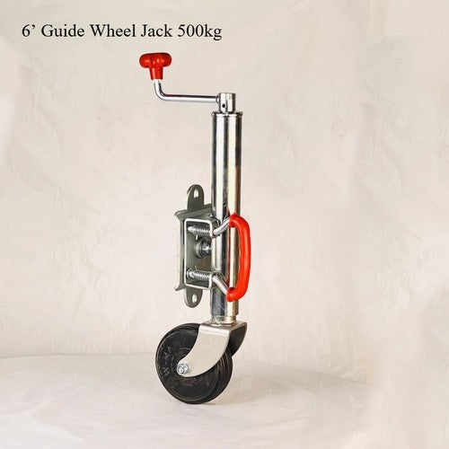 ya 26 7.28.3 8 Inch Top Rocking Trailer Jack Guide Wheel Outrigger Trailer Accessoriese