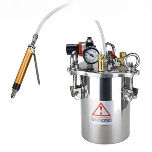 ya 26 8.1 Stainless Steel 2L 3L Stainless Steel Pressure Tank with Manual Dispensing Valved