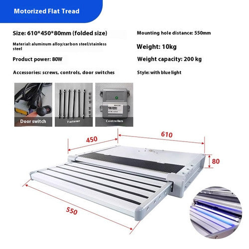 ya 26 8.1 RV Electric Step Trailer Single Folding Manual Foot Pedal Conversion Accessoriesk