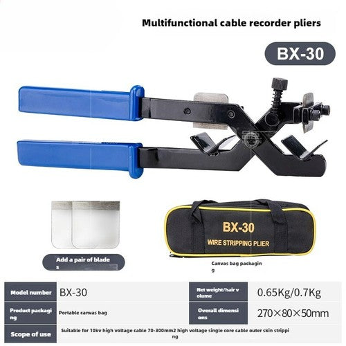 ya 26 7.28.2 Wire Stripper Peeling Knife, Suitable for Cables and Semiconductors, Depth 15mmc