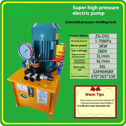 ya 26 7.28.2 Small Ultra-high Pressure Electric Hydraulic Pump Station 220V380V Electric Pumpq