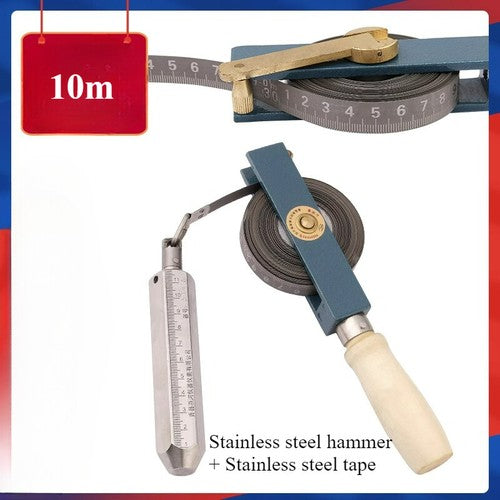 ya 26 7.28.2 Wood Handle Dipstick Oil Sounding Dip5 M 10m Copper Head Carbon Steel Tapek