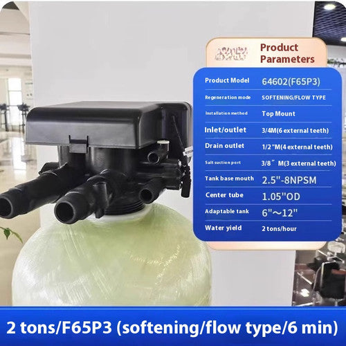ya 26 8.1 Automatic Water Softener Control Valve Time/flow Softening Valve 4 Tonsc
