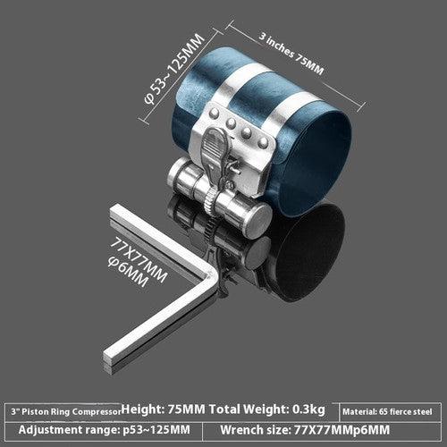 ya 26 7.28.2 Automotive Piston Ring Compressor Piston Ring Installation Tool Multifunctio lh