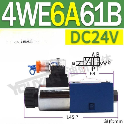 ya 26 7.28.2 We Type Hydraulic Electromagnetic Ditio l Control Solenoid Valve 4WEv