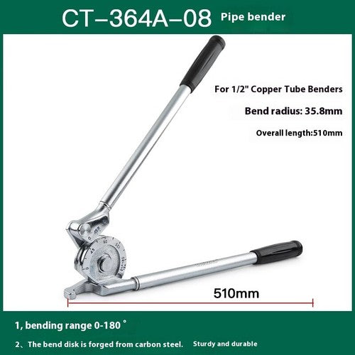 ya 26 7.28.3 Manual Pipe Bender, Size 6/8/10 Multi-purpose, Copper Pipe Aluminum Pipe Benderh