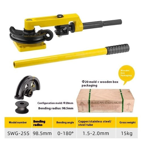 ya 26 8.1 Manual Pipe Bender Multifunctio l Bending Machine U-shaped Galvanized Pipeh