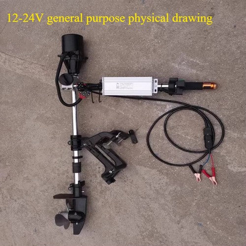 ya 26 8.1 12V Electric Outboard Motor Propeller Fishing Inflatable Boat Motor Enginec