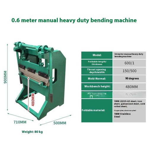 ya 26 7.28.3 Small Manual Bending Machine Pneumatic Bending Machine Press Bending Machiner
