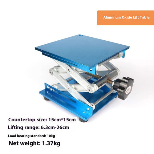 ya 26 7.28.2 Stainless Steel Aluminum Oxide Lift Table Leveler Small Manual Platform Lifterw