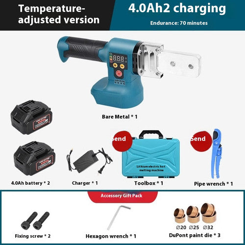 ya 26 8.1 Lithium Hot Melt Ppr Water Pipe Hot Melt Machine hargeable Hot Melt Pipeb