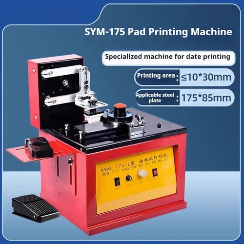 ya 26 7.28.3 Automatic Electric Squeegee Type Logo Printing Ink Pad Printing Machineg
