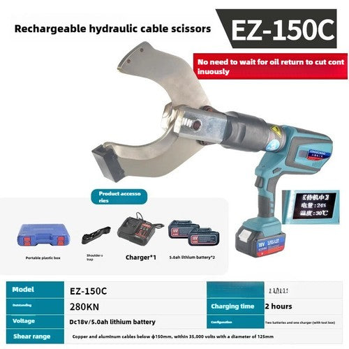 ya 26 7.28.2 Electric Cable Scissors hargeable Hydraulic Shear High Voltage Cable Scissorsf