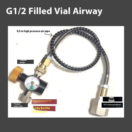 ya 26 7.28.2 Air Valve Regulator Fill Station Disconnect Hose For PCP Air Tank Toolp