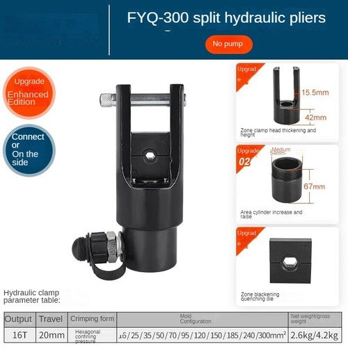 ya 26 7.28.2 Portable Split Hydraulic Clamp CO-400 16-400mm2 Cable Lug Split Crimperb