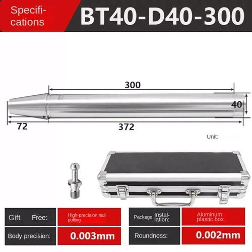 ya 26 8.1 Spindle Test Bar BT30 BT40 BT50 Machine Tool Spindle Test Bar Test Barj