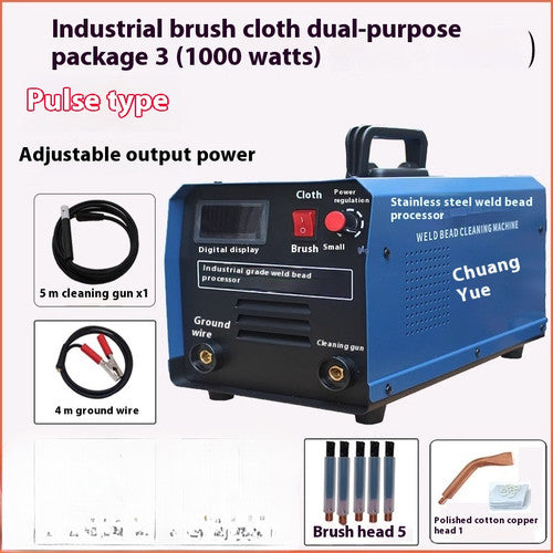 ya 26 7.28.2 Brush Weld Bead Processing Machine Stainless Steel Black Spot Weld Seam Argons
