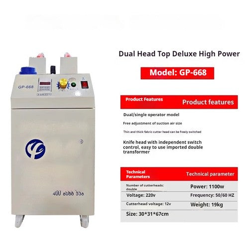 ya 26 7.28.2 Automatic Fur-waste Machine Single Head Double Double Motor Wire Cutting Machinee