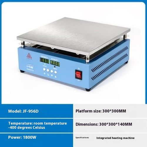 ya 26 8.1 Dual Display Heating Plate LED Bead Welding Table Adjustable Ironing Machineh