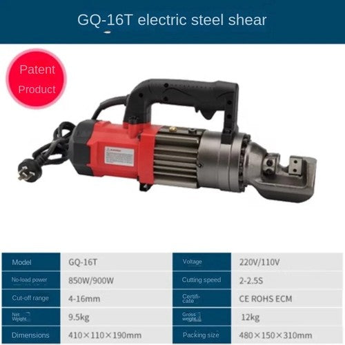 ya 26 7.28.3 Electric Rebar Scissors, Portable Hydraulic Rebar Cutter, Steel Bars Cutterd