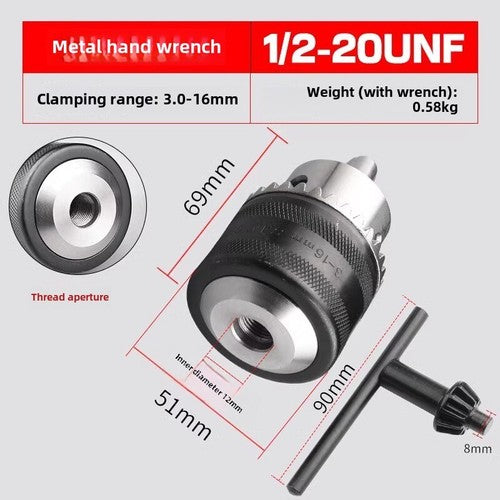 ya 26 7.28.2 Conversion Head Electric Conversion Hand Electric Drill Chuck Accessoriesm