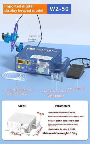 ya 26 8.1 Peristaltic Dispenser Fast Drying Glue Dropper MT410 Instant Drying Glue Inkj