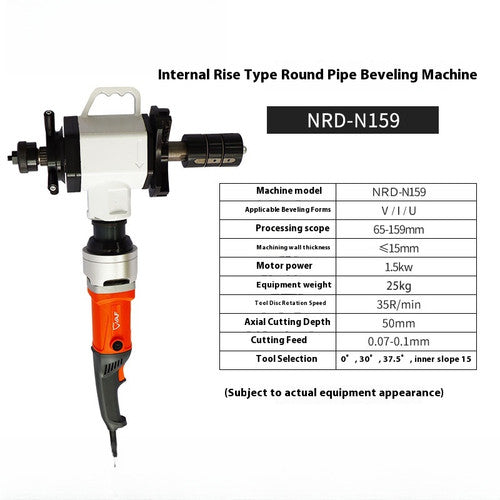 ya 26 8.1 Round Pipe Chamfering Machine Stainless Steel Pipe Edge Milling Machineg