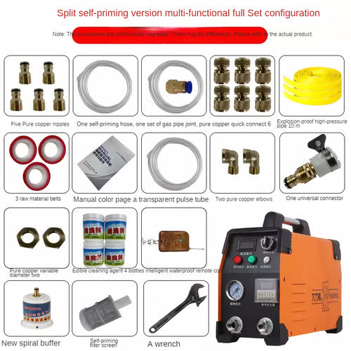 ya 26 7.28.2 Automatic Underfloor Heating Cleaning Machine Pulse Wash Duct Cleaninge