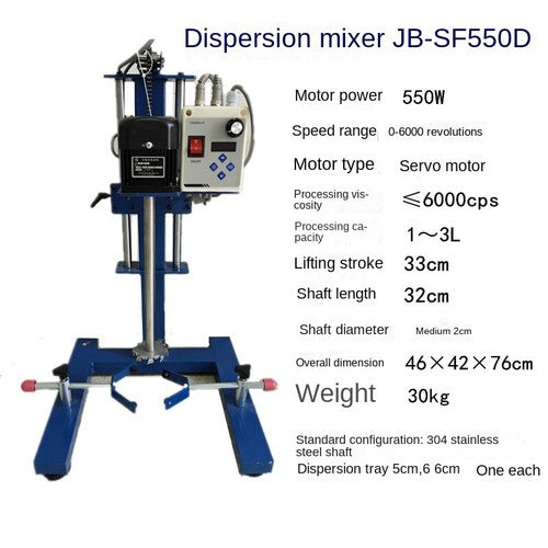 ya 26 7.28.3 1-8KG Dispersion Machine 750W Dispersion Machine Servo Motor Dispersion Machined
