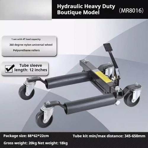 ya 26 8.1 Imported Shifting Hydraulic Tools Universal Wheel Foot Barricade Mobile Carc