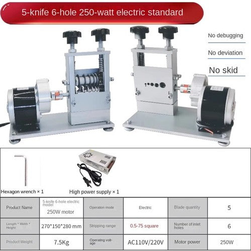 ya 26 7.28.3 Multi-hole Wire Stripping Machine for Alu um and Copper Wires om 1-17mm.c