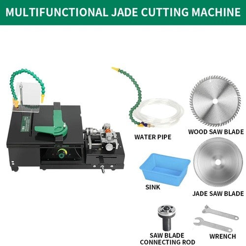 ya 26 8.1 Multifunctio l Small Table Grinder 1850W Jade Cutting and Grinding One machinec